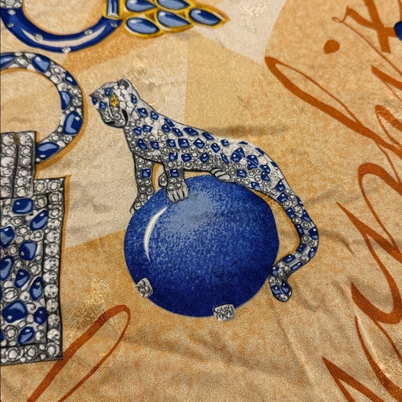 Cartier Silk Scarf With Bag - Picture 11 of 13